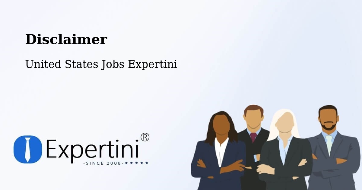 Disclaimer – Middlefield - United States Jobs Expertini