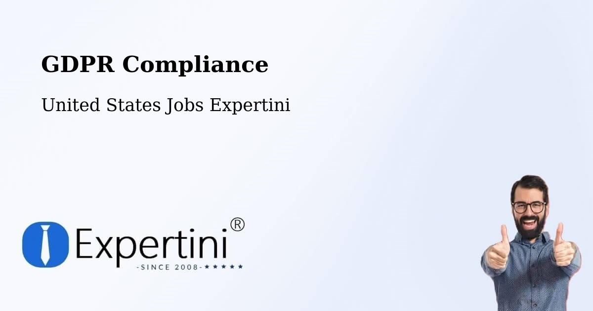 EU GDPR Compliance Statement – Middlefield - United States Jobs Expertini